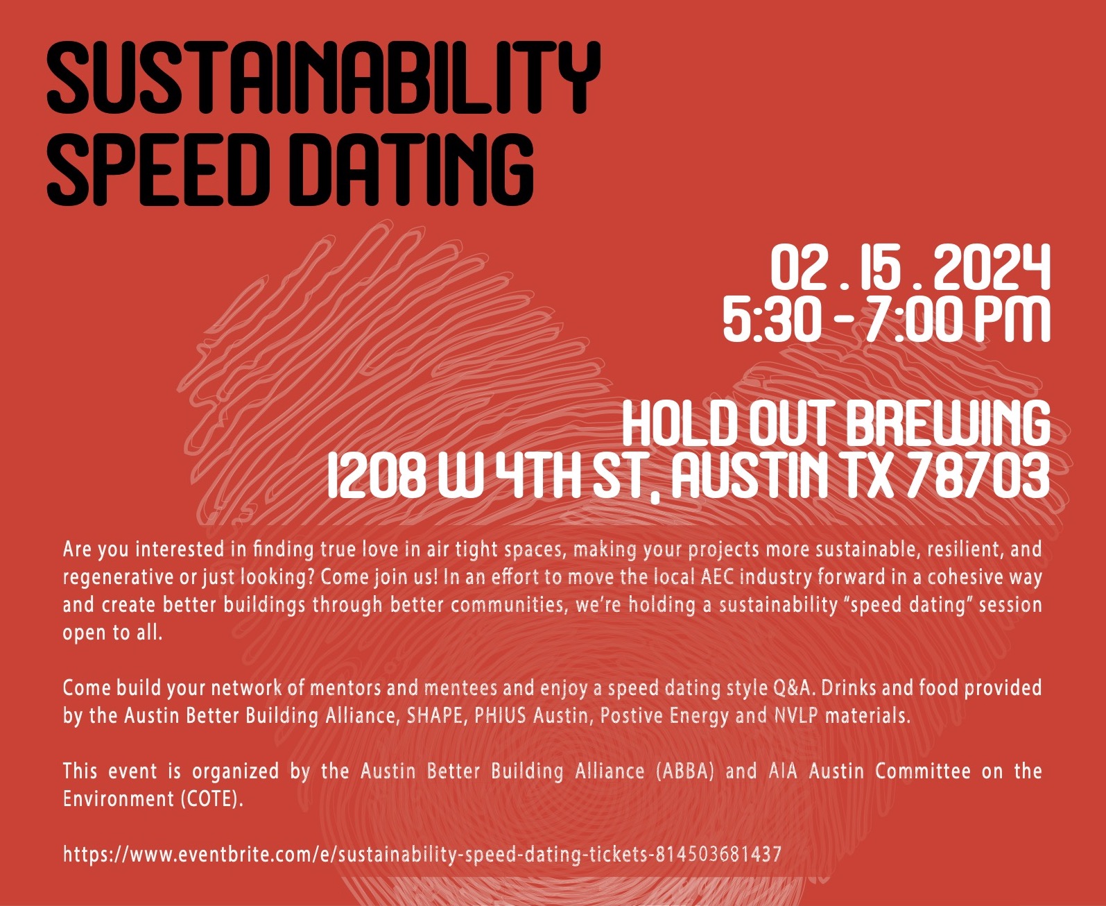 Sustainability Speed Dating