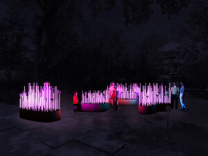 Mirrored Glow Render